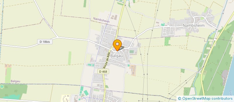 localisation de l'entreprise MONSIEUR STEPHANE SCHMITT  BALGAU