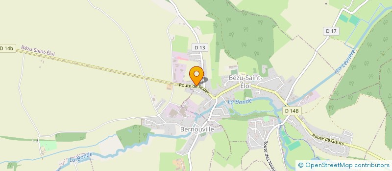 localisation de l'entreprise MONSIEUR STEPHANE SCHMITT  BEZU-SAINT-ELOI