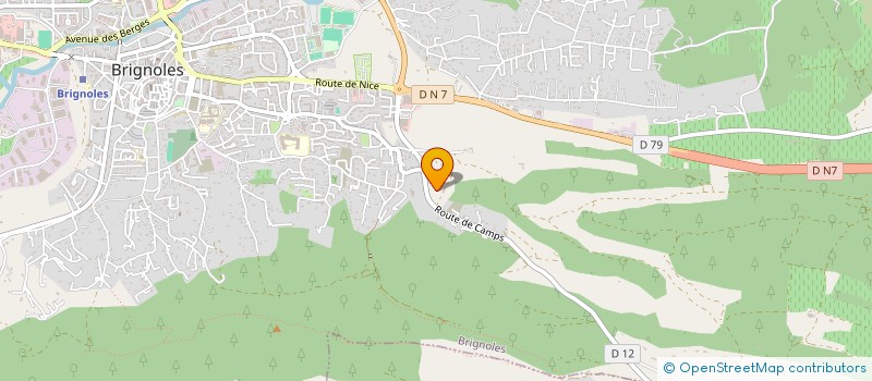 localisation de l'entreprise MONSIEUR STEPHANE SCHNEIDER  BRIGNOLES