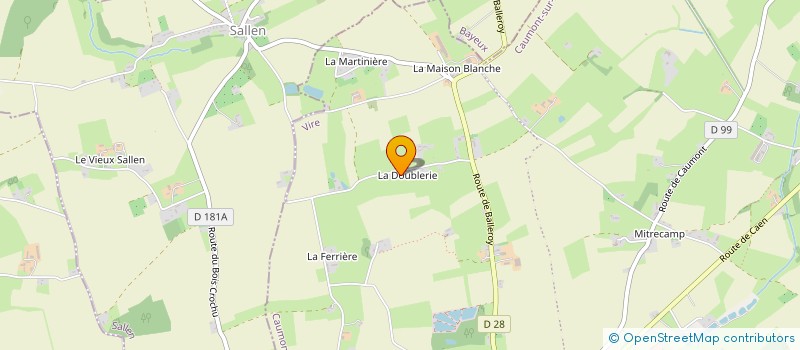 localisation de l'entreprise MONSIEUR STEPHANE SCHRAMIAK  CAUMONT-SUR-AURE