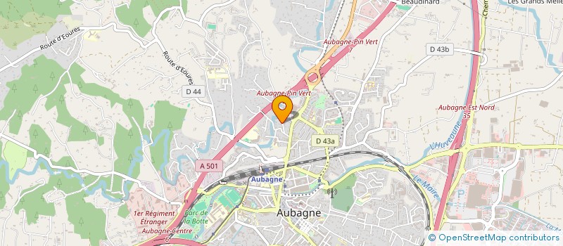 localisation de l'entreprise MONSIEUR STEPHANE SEBAN  AUBAGNE