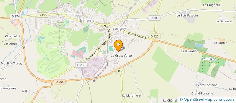 localisation de l'entreprise MONSIEUR STEPHANE SEGUR à BELFORET-EN-PERCHE