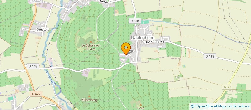 localisation de l'entreprise MONSIEUR STEPHANE SEGURA  DAHLENHEIM