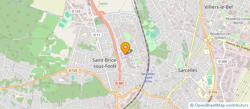 localisation de l'entreprise MONSIEUR STEPHANE SELLEM à SAINT-BRICE-SOUS-FORET