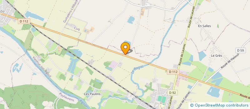 localisation de l'entreprise MONSIEUR STEPHANE SENEGAS  CUQ