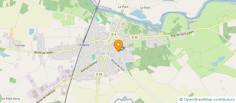 localisation de l'entreprise MONSIEUR STEPHANE SEPTIER à POULAINES