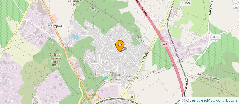 localisation de l'entreprise MONSIEUR STEPHANE SERRA  ROGNAC