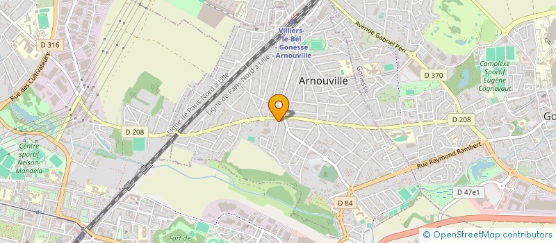 localisation de l'entreprise MONSIEUR STEPHANE SET  ARNOUVILLE