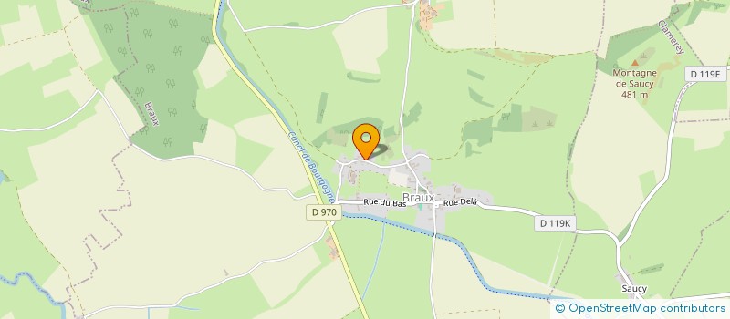 localisation de l'entreprise MONSIEUR STEPHANE SEURIOT  BRAUX