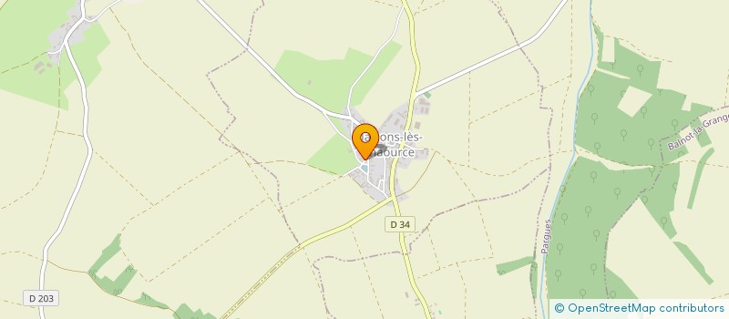 localisation de l'entreprise MONSIEUR STEPHANE SEUVREY  MAISONS LES CHAOURCE