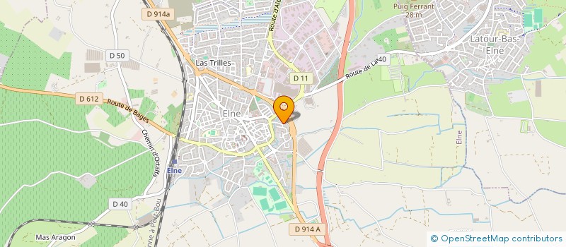 localisation de l'entreprise MONSIEUR STEPHANE SEVE à ELNE