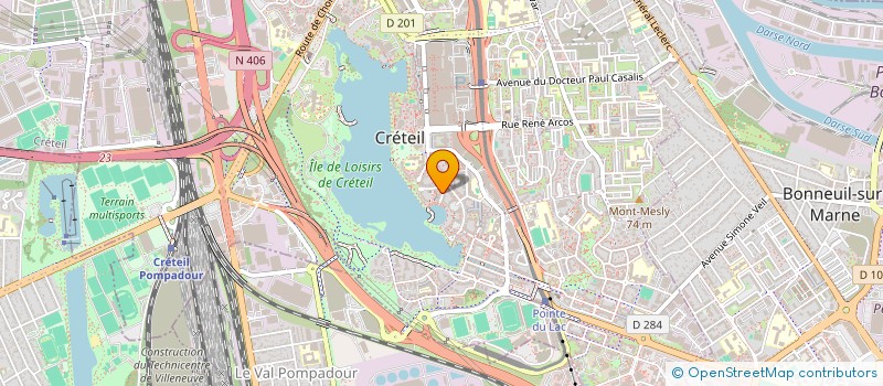 localisation de l'entreprise MONSIEUR STEPHANE SEVERAC  CRETEIL