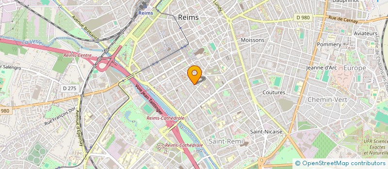 localisation de l'entreprise MONSIEUR STEPHANE SHURBAJI  REIMS