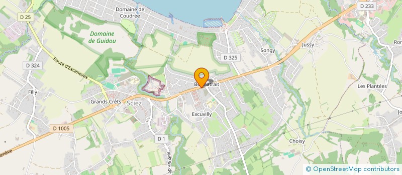 localisation de l'entreprise MONSIEUR STEPHANE SIBEUD  SCIEZ