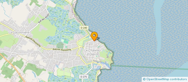 localisation de l'entreprise MONSIEUR STEPHANE SILLARD  LA ROCHELLE