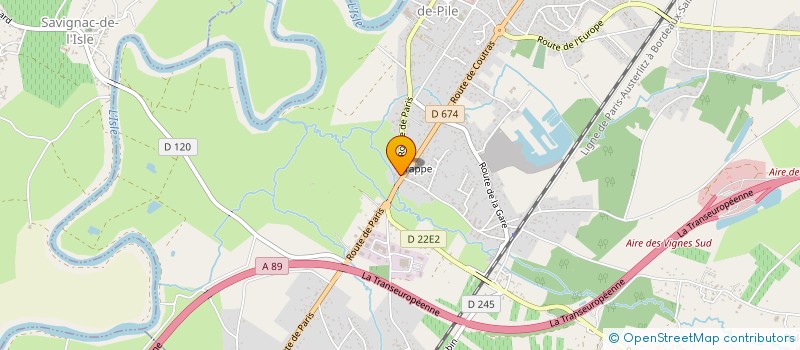 localisation de l'entreprise MONSIEUR STEPHANE SILVA FRANCO  SAINT-DENIS-DE-PILE