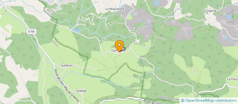 localisation de l'entreprise MONSIEUR STEPHANE SIMEONI  BURLATS