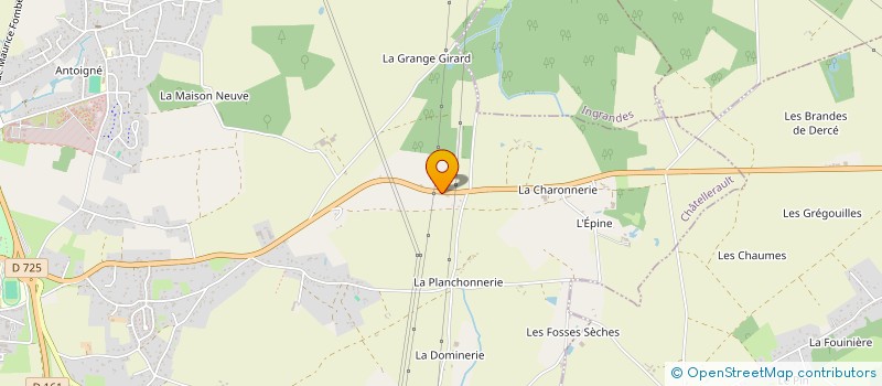 localisation de l'entreprise MONSIEUR STEPHANE SIMON à CHATELLERAULT