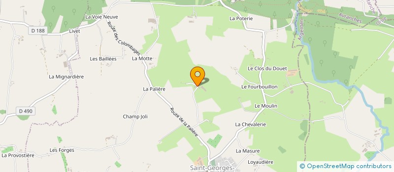 localisation de l'entreprise MONSIEUR STEPHANE SIMON à SAINT-GEORGES-DE-ROUELLEY