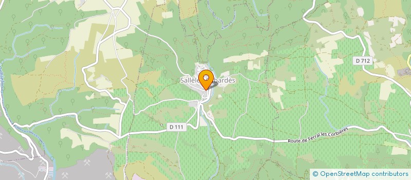 localisation de l'entreprise MONSIEUR STEPHANE SIRE  SALLELES-CABARDES