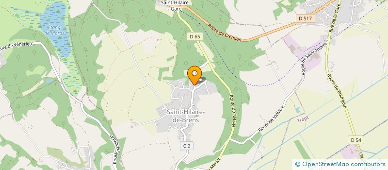 localisation de l'entreprise MONSIEUR STEPHANE SITARZ  SAINT-HILAIRE-DE-BRENS