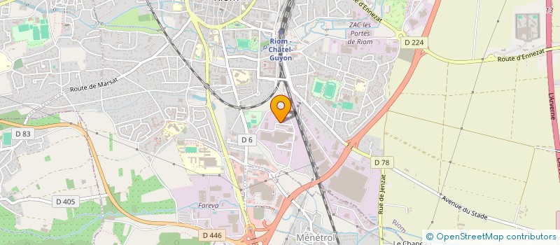 localisation de l'entreprise MONSIEUR STEPHANE SLAK  RIOM