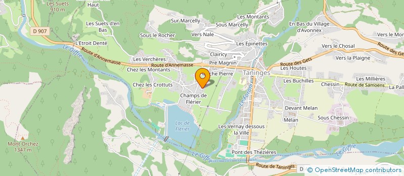 localisation de l'entreprise MONSIEUR STEPHANE SOBIERAJ  LA RIVIERE ENVERSE