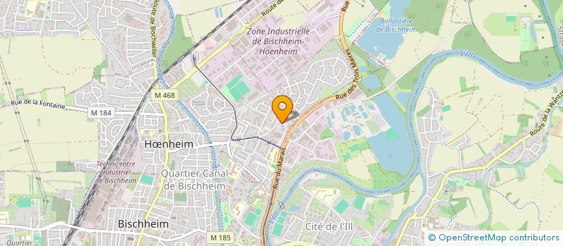 localisation de l'entreprise MONSIEUR STEPHANE SOLATGES  HNHEIM