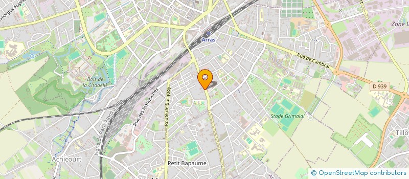 localisation de l'entreprise MONSIEUR STEPHANE SOLON à ARRAS