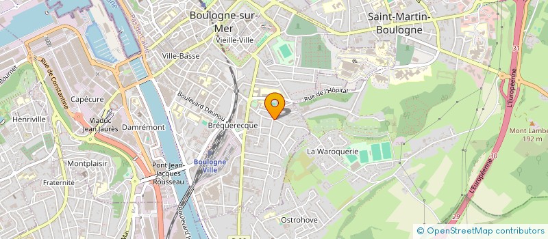 localisation de l'entreprise MONSIEUR STEPHANE SOLTANE  BOULOGNE-SUR-MER