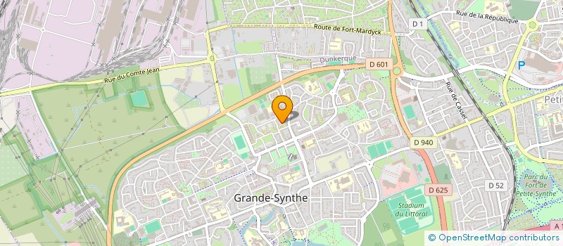 localisation de l'entreprise MONSIEUR STEPHANE SOROMAN  GRANDE-SYNTHE