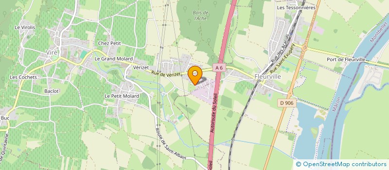 localisation de l'entreprise MONSIEUR STEPHANE SOTTY  VIRE