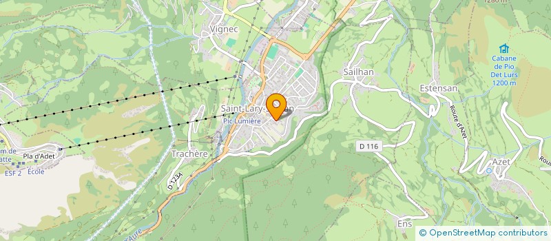 localisation de l'entreprise MONSIEUR STEPHANE SOUILLARD  SAINT-LARY-SOULAN