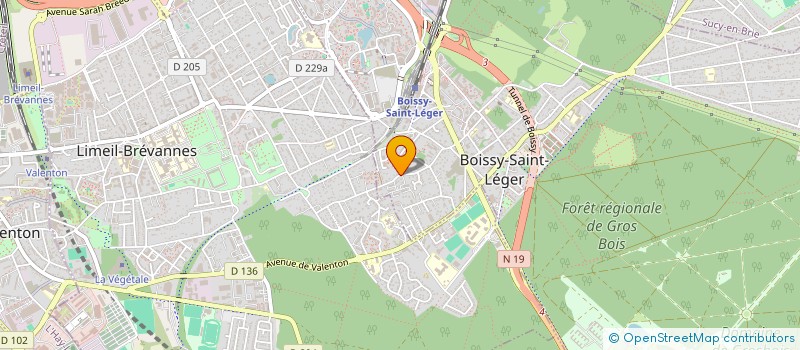localisation de l'entreprise MONSIEUR STEPHANE SOUSA à BOISSY-SAINT-LEGER