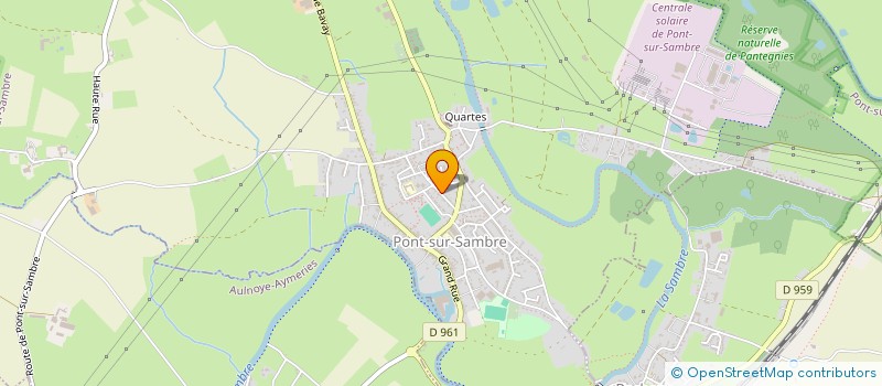 localisation de l'entreprise MONSIEUR STEPHANE SPILMONT  PONT-SUR-SAMBRE