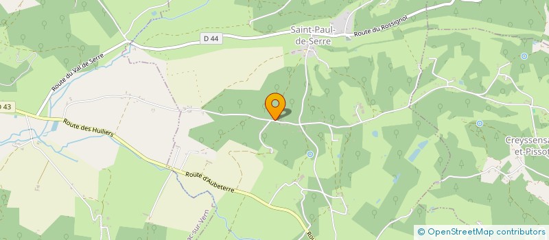 localisation de l'entreprise MONSIEUR STEPHANE SPITTAEL  VEYRINES-DE-VERGT