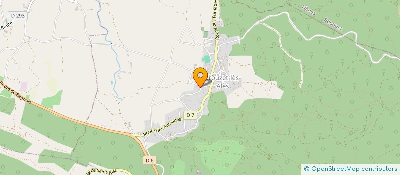 localisation de l'entreprise MONSIEUR STEPHANE STEMMER  BROUZET-LES-ALES