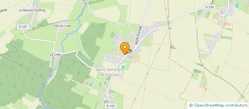 localisation de l'entreprise MONSIEUR STEPHANE STEMPINSKI  SAINT-GERMAIN-LE-VASSON