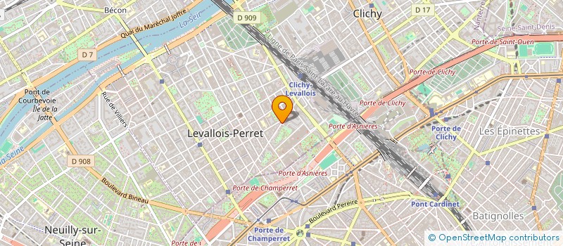 localisation de l'entreprise MONSIEUR STEPHANE STIOVI à LEVALLOIS-PERRET