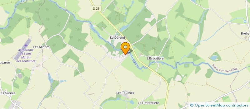 localisation de l'entreprise MONSIEUR STEPHANE STOKLOSA  MARSAIS-SAINTE-RADEGONDE