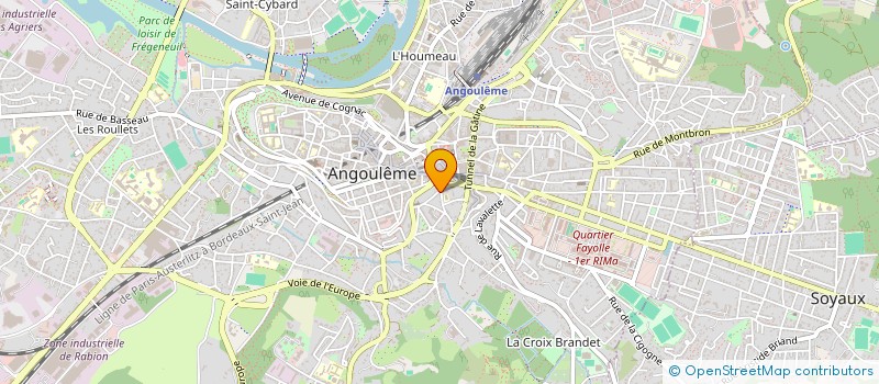 localisation de l'entreprise MONSIEUR STEPHANE STOLL à ANGOULEME