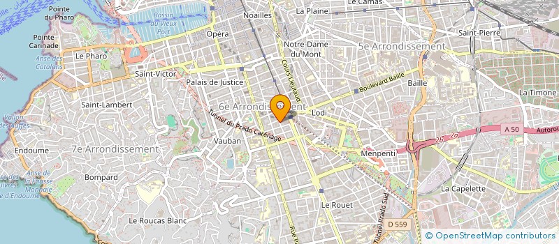 localisation de l'entreprise MONSIEUR STEPHANE STOYANOFF à MARSEILLE