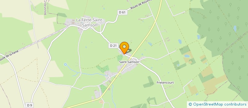 localisation de l'entreprise MONSIEUR STEPHANE SUARD à SAUMONT-LA-POTERIE