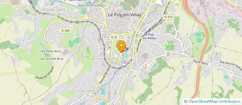 localisation de l'entreprise MONSIEUR STEPHANE SUC  LE PUY-EN-VELAY