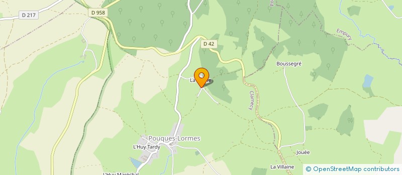 localisation de l'entreprise MONSIEUR STEPHANE SUCHODOLSKI à POUQUES-LORMES