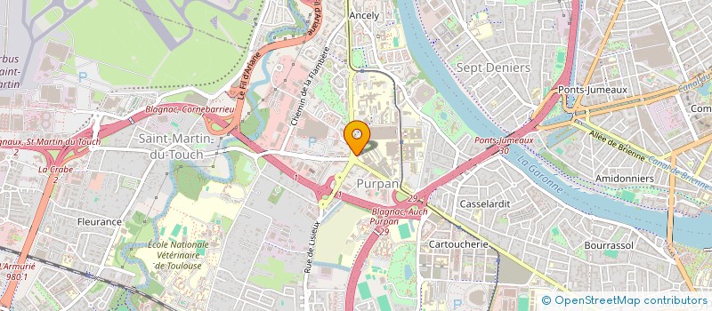 localisation de l'entreprise MONSIEUR STEPHANE SUDOUR  TOULOUSE