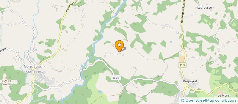 localisation de l'entreprise MONSIEUR STEPHANE SUFLETA  EYBURIE