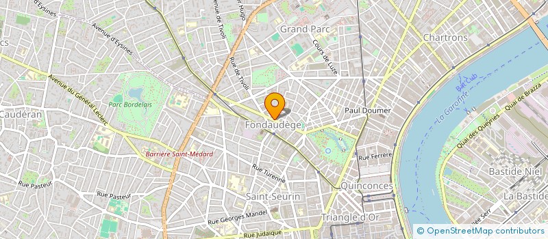 localisation de l'entreprise MONSIEUR STEPHANE SUREE à BORDEAUX