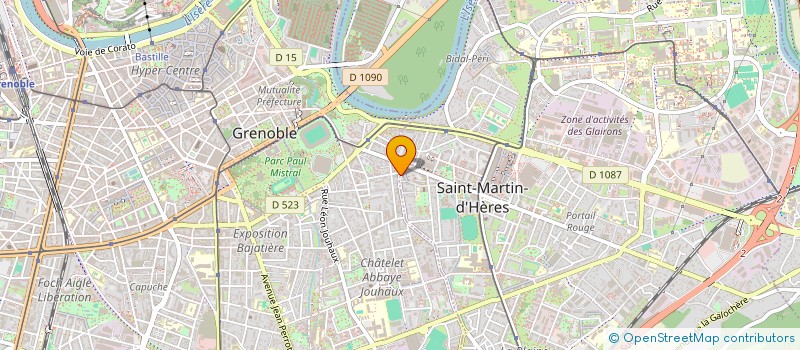 localisation de l'entreprise MONSIEUR STEPHANE SURMELY  GRENOBLE