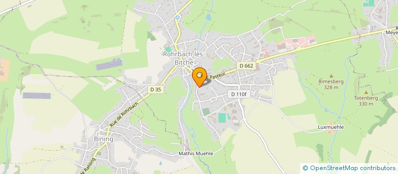 localisation de l'entreprise MONSIEUR STEPHANE SZEFER  ROHRBACH-LES-BITCHE